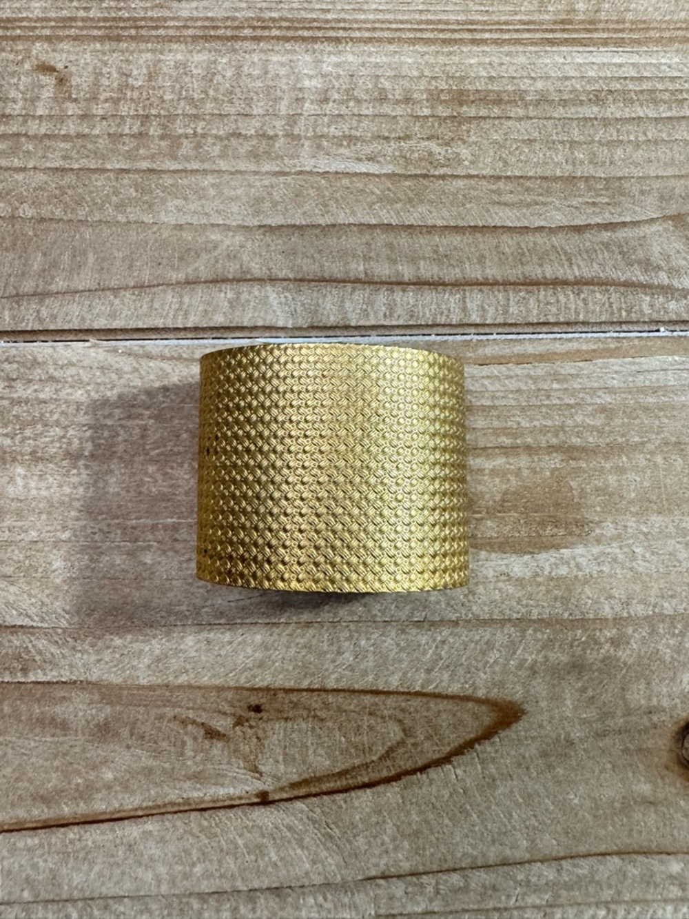 Wide Textured Gold Cuff Bracelet | Statement | Hamptons Preppy Luxe